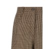 Prince of Wales lamé bermuda shorts