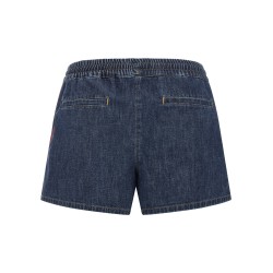 Valentino Garavani Chambray Denim Shorts