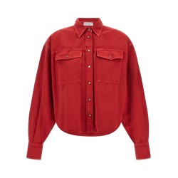 Cotton and linen shirt