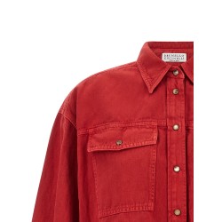 Cotton and linen shirt