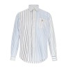 Oxford patchwork shirt