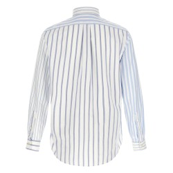 Oxford patchwork shirt