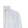 Oxford patchwork shirt