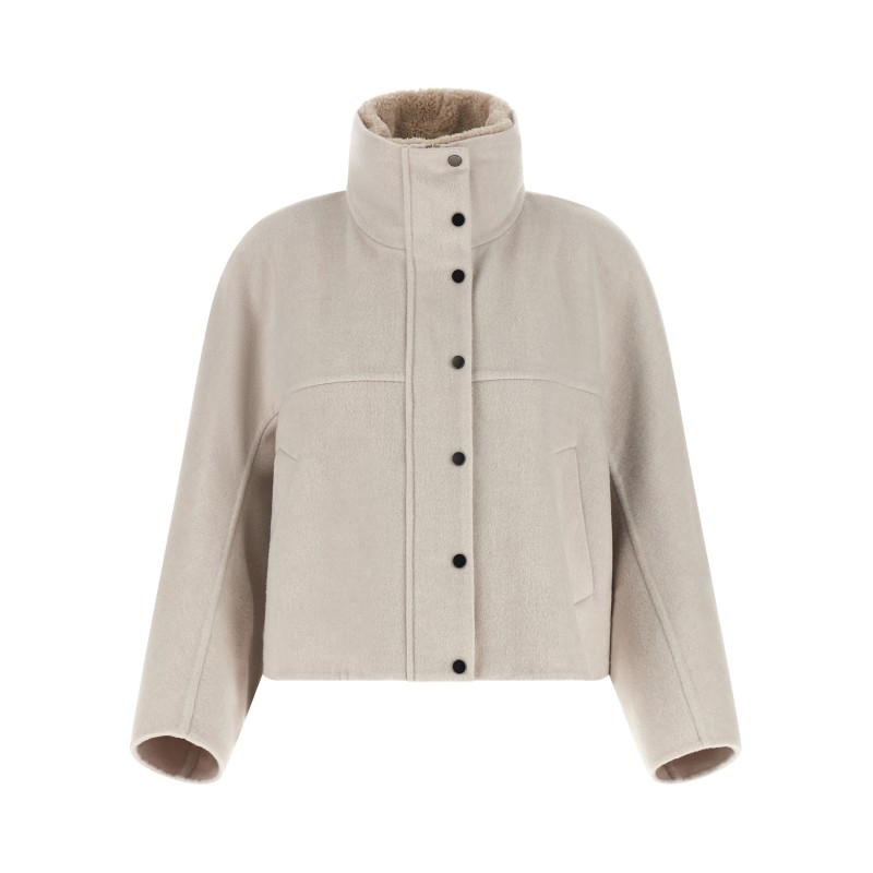 Cropped coat