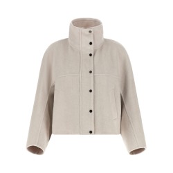 Cropped coat