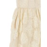 'Flower Mesh Midi' dress
