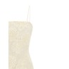 'Flower Mesh Tube' dress