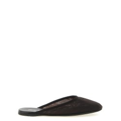 Mesh fabric slippers