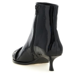 'Buckle' ankle boots