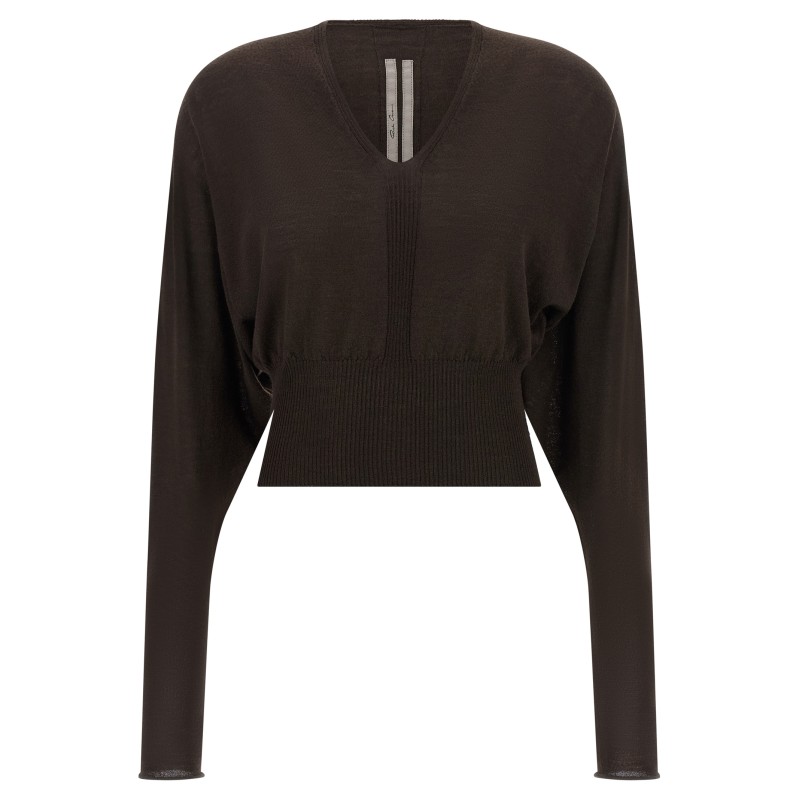 'V Cropped' top