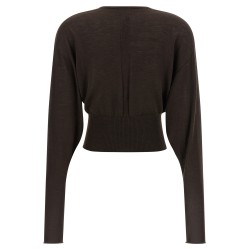 'V Cropped' top