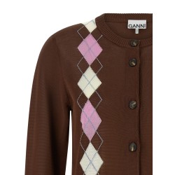 'Argyle' cardigan