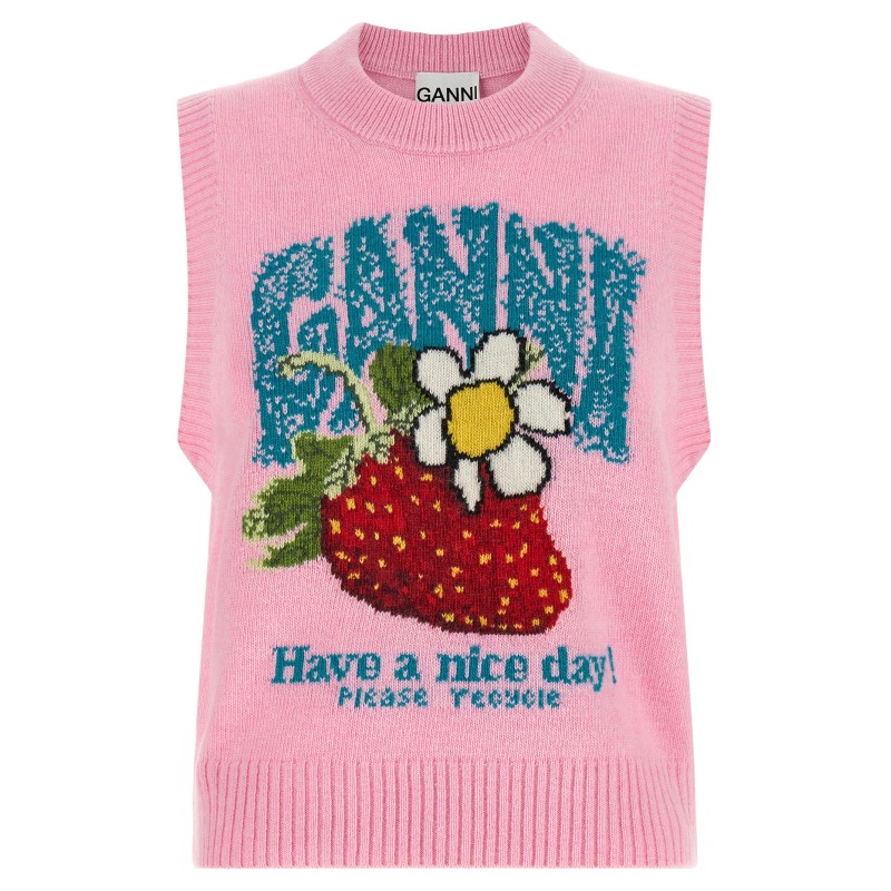 'Strawberry' vest