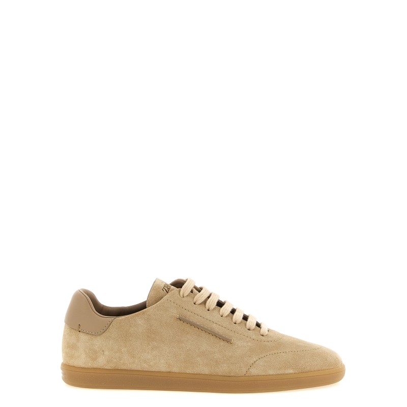 Low-Top Suede Sneakers