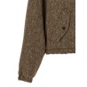 Donegal tweed down jacket
