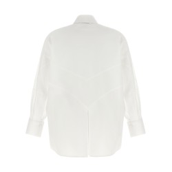 Shaped hem shirt