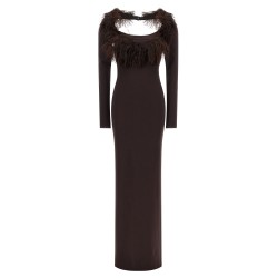 Feather dress