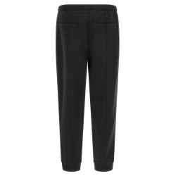 Cotton, cashmere and silk joggers