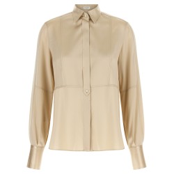Satin silk shirt