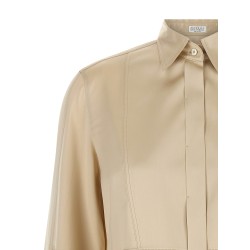 Satin silk shirt