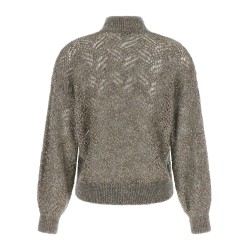 'Dazzling Abstract Leaf' sweater