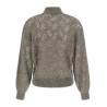 'Dazzling Abstract Leaf' sweater