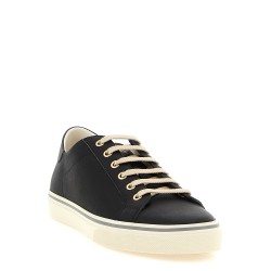 Leather sneakers