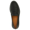Hammered leather loafers