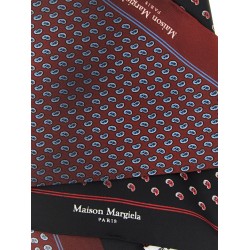 Paisley print double-sided scarf