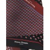 Paisley print double-sided scarf