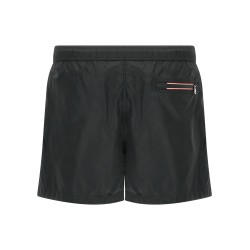 Logo patch swim shorts