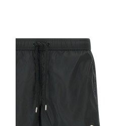 Logo patch swim shorts