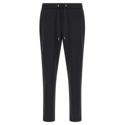 Logo patch joggers