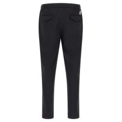 Logo patch joggers