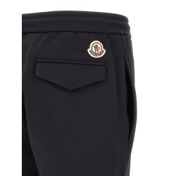 Logo patch joggers