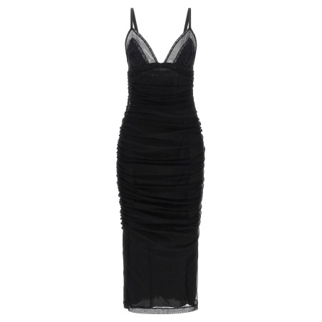 Longuette slip dress