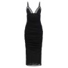 Longuette slip dress