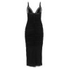 Longuette slip dress