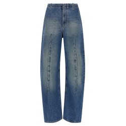 Vertical pinch jeans
