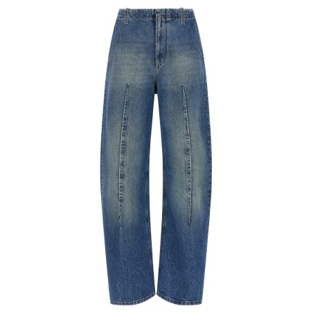 Vertical pinch jeans