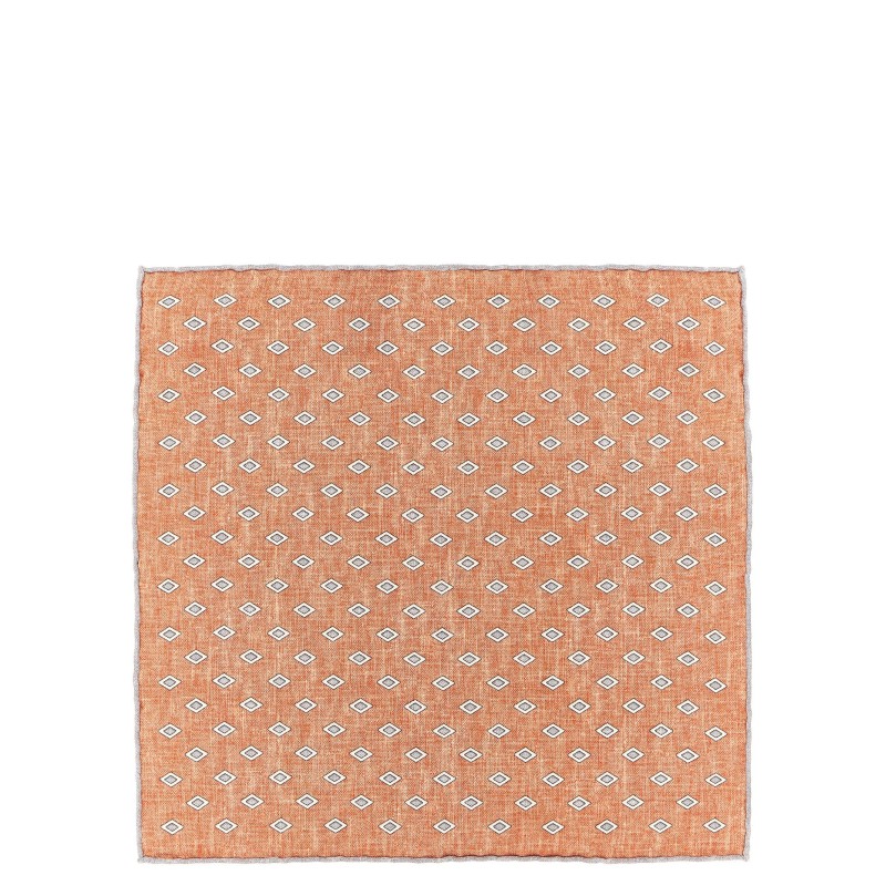 Silk clutch bag