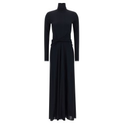 Draped dress