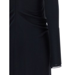 Draped dress