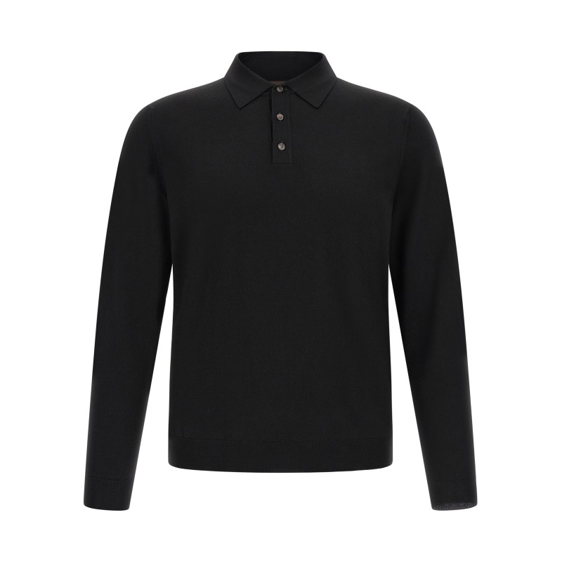 Flexwool wool polo shirt