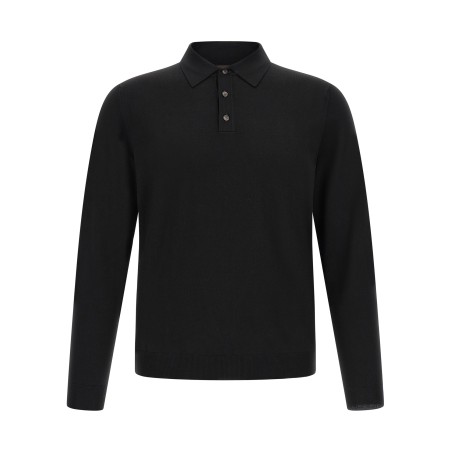 Flexwool wool polo shirt