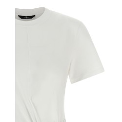 Draped detail T-shirt