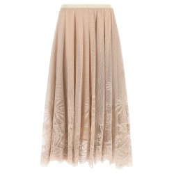 Jacquard lace skirt