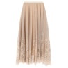 Jacquard lace skirt