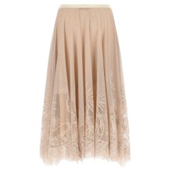 Jacquard lace skirt