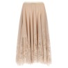 Jacquard lace skirt